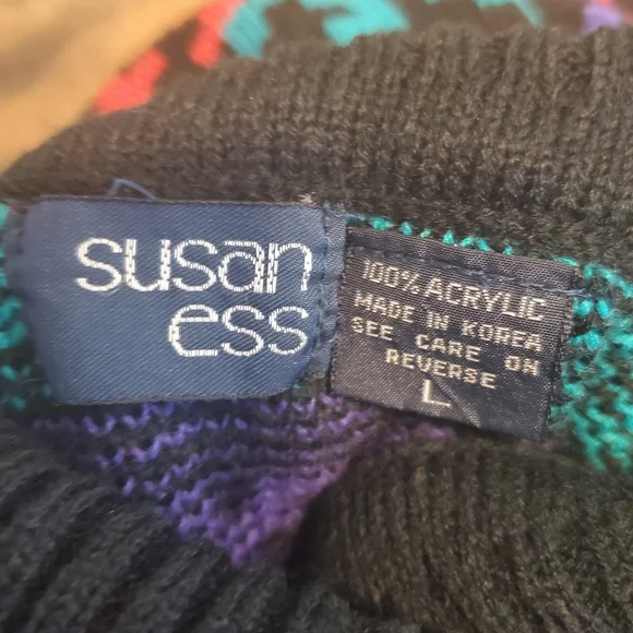 Vintage Susan Ess Turtle Neck Sweater - Picture 4 of 5